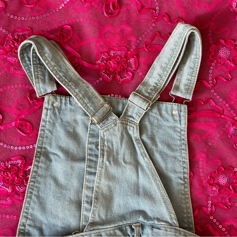 love tree light wash overalls - Picture 14 of 15